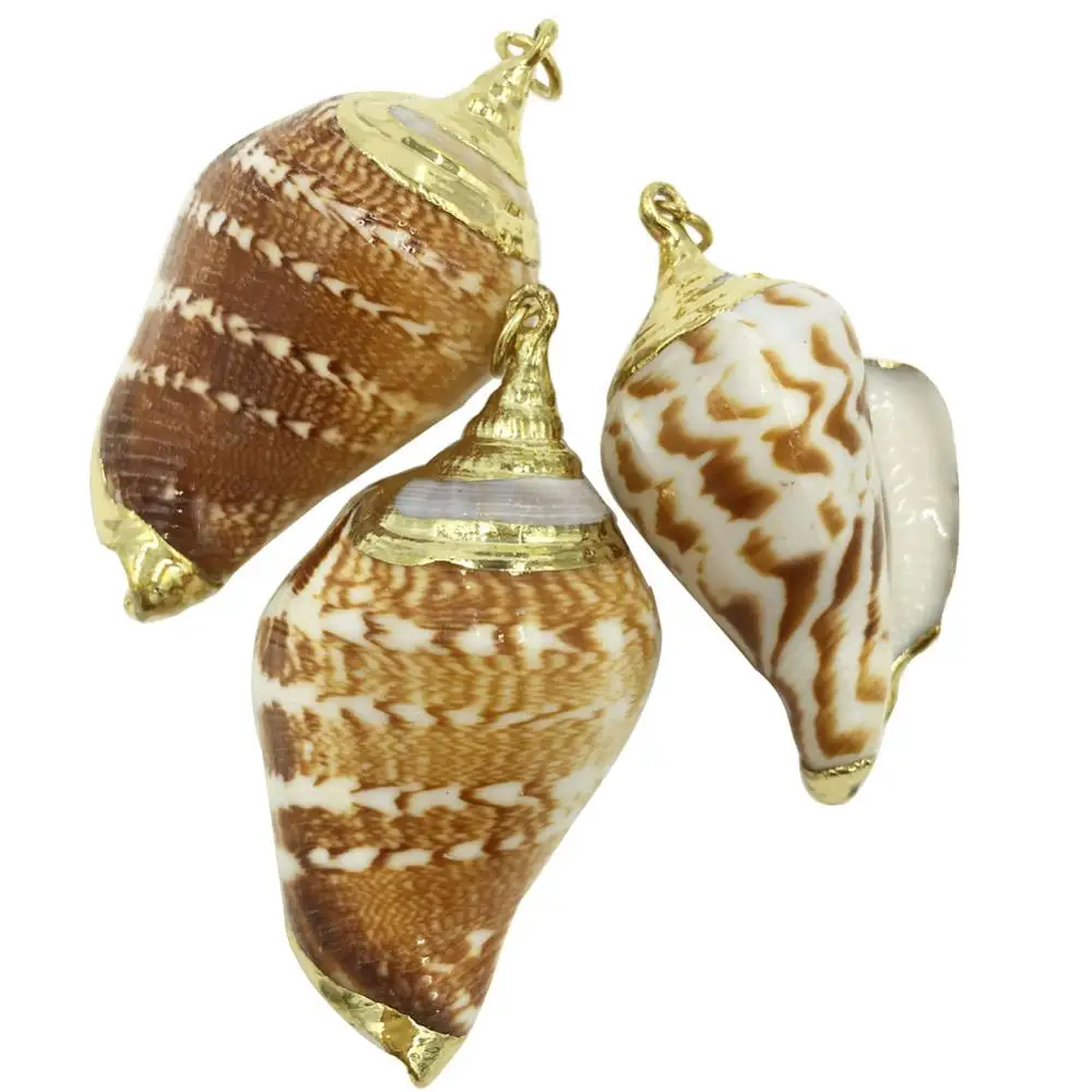 Бесплатная доставка красивые украшения ракушка Улитка Женщины Мужчины Кулон