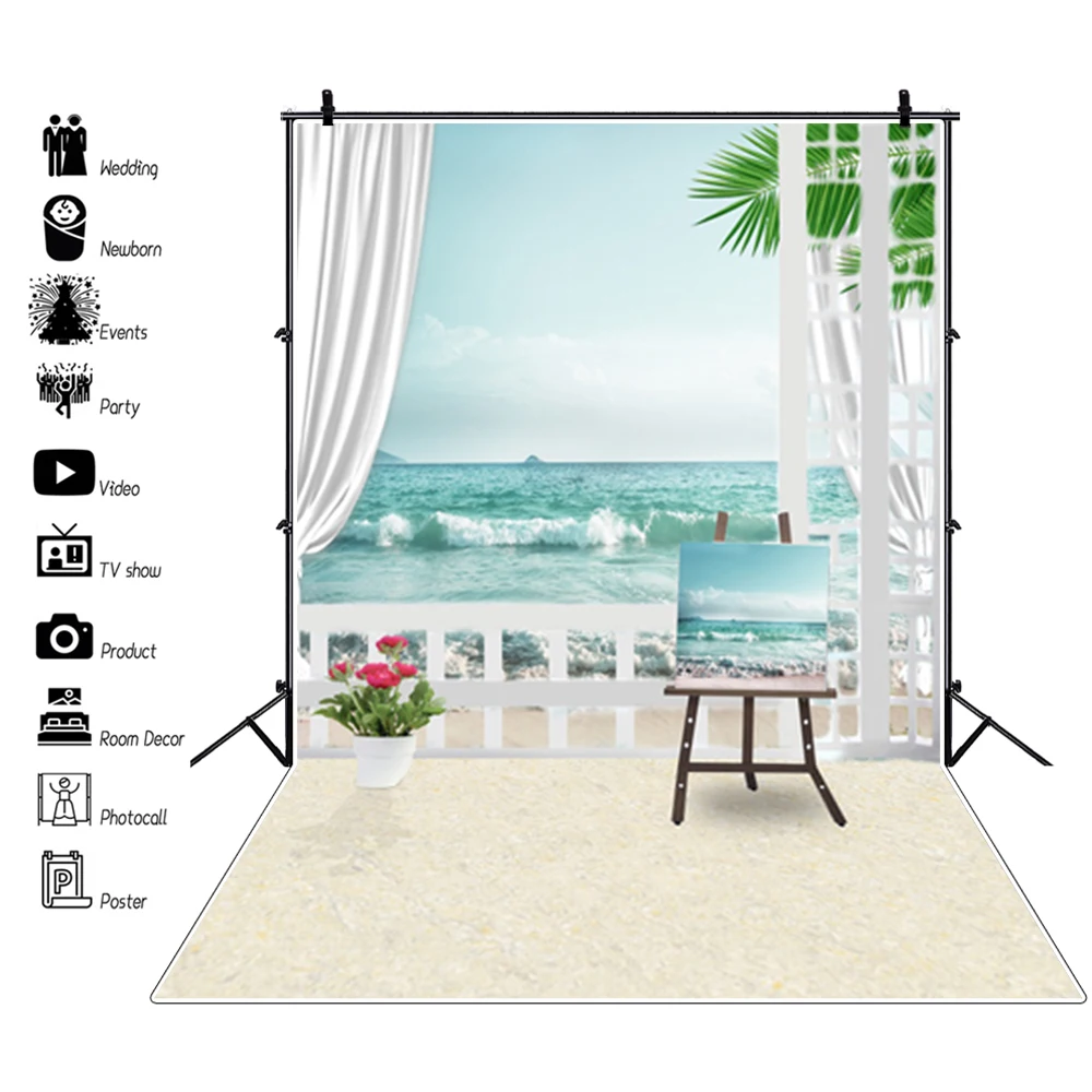 Laeacco занавеска окно деревянный пол сцена Дети Фотография фоны на заказ