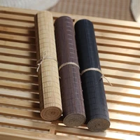 yazi japanese bamboo mats table runners curtains table cover kung fu tea set accessories home decor coffee tablecloth