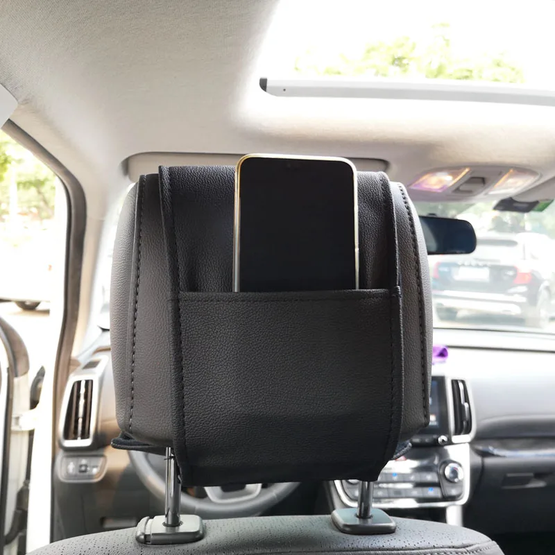 

1pc For Fiat Freemont Car Headrest Protector Case Pu Leather Car Headrest Cover Car Accessories