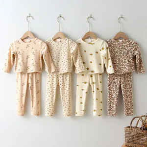 Kids Boy Girl Pajamas Sleepwear For 1-6Y Baby Girl Clothes Sets Children Homewear Pyjamas Sets Kids 