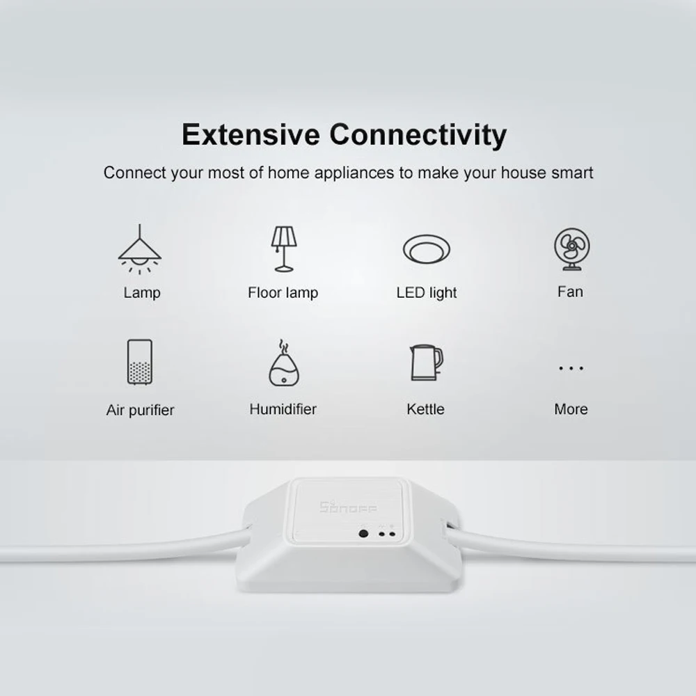 SONOFF BASICZBR3 Zig Bee DIY SmartSwitch управление led через приложение SmartThing Интеллектуальный RF