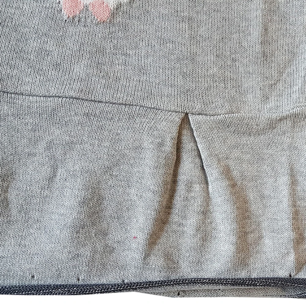 Детский свитер для маленьких девочек Повседневный с длинными рукавами и