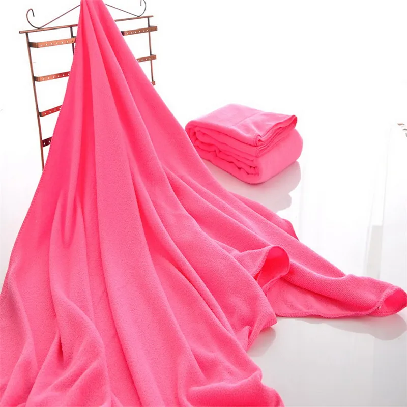 Juneiour Microfibra мочалка абсорбирующее банное полотенце сушильное пляжное купальный