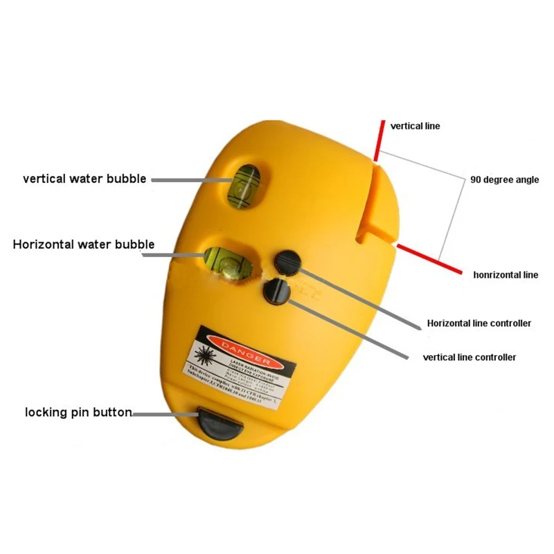Многофункциональный лазерный уровень Горизонт Вертикальный линейный
