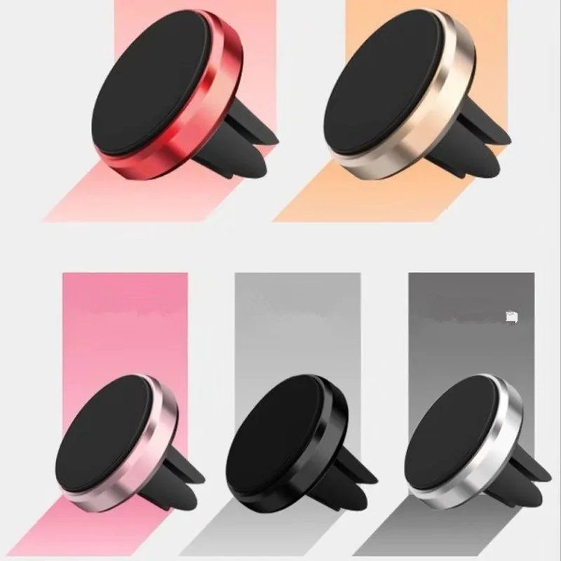 

Universal Magnetic Car Phone Holder for Samsung S8 S9 GPS Dashboard Phone Holder Stand Air Vent Grip Mount Bracket Magnet Holder
