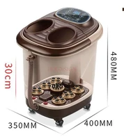 full utomatic bath foot massage heating machine cleanser foot spa roller electric massager bucket constant temp health care