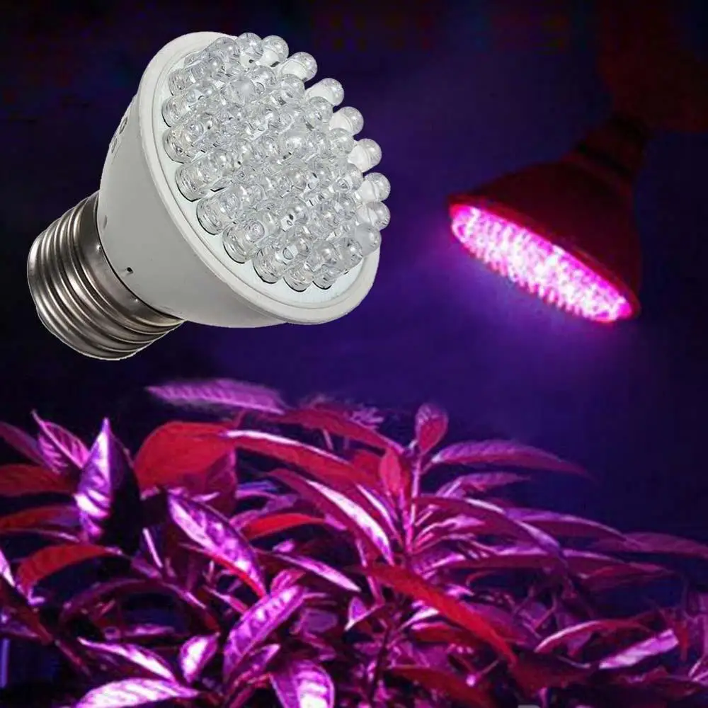 Светодиодная лампа для гидропонных систем E27 светодиодная полного спектра