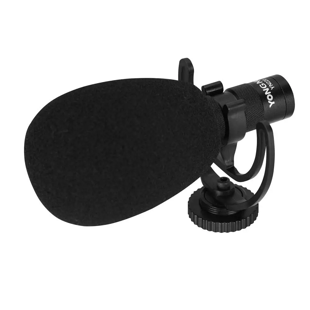 

Yongnuo Mic YN220 Microphone Camcorder video-Mic 3.5mm windshield for canon nikon dslr camera computer phone pad PC recorder dv