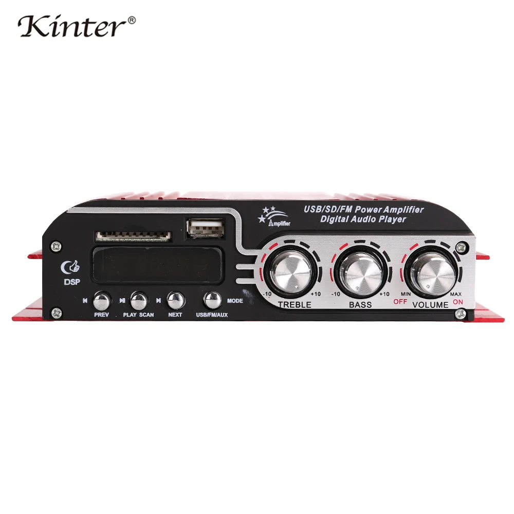 Kinter MA-500 усилитель звука аудио 4 0 каналов Hifi Стерео усилители с Bluetooth SD USB ввод FM