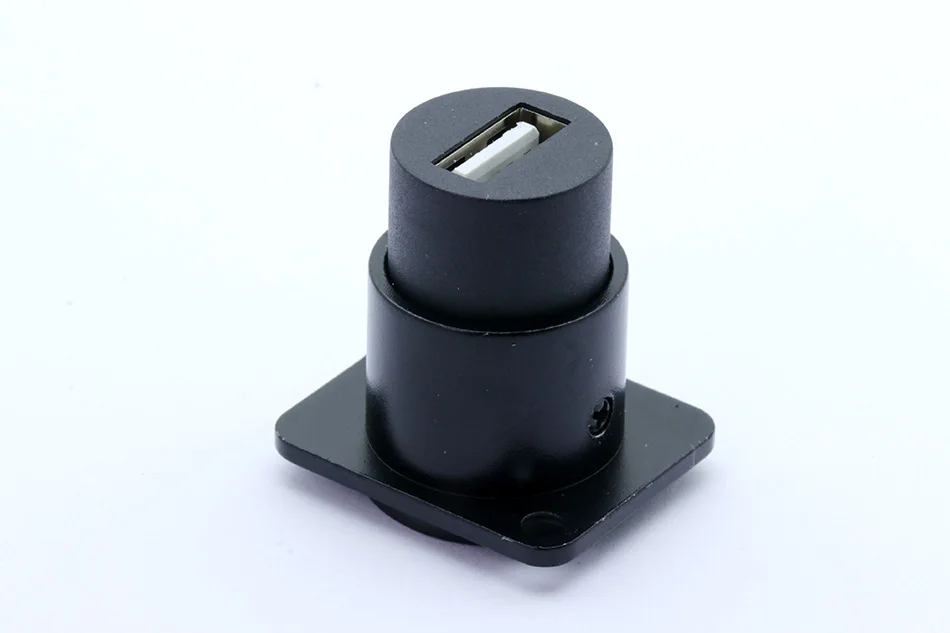 1 шт. D-type USB 2,0 прямой модуль шасси Монтажный разъем аудио разъем аксессуары для динамиков комплекты
