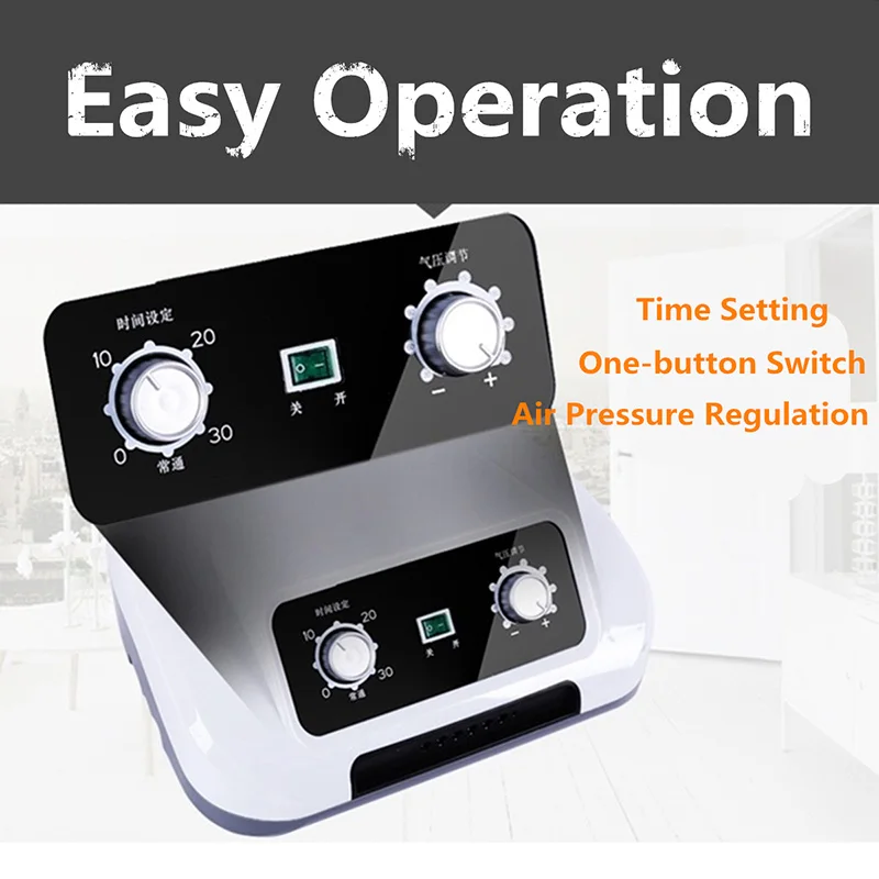 6/4 воздушные камеры компрессионный массажер для ног Вибрационный насос