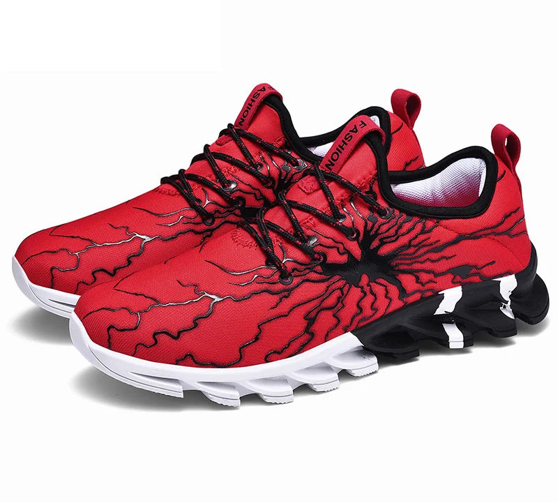 

Men Women Lightning Running Shoes Men's Outdoor Casual Shoes Breathable Sneakers Plus Size 36-46