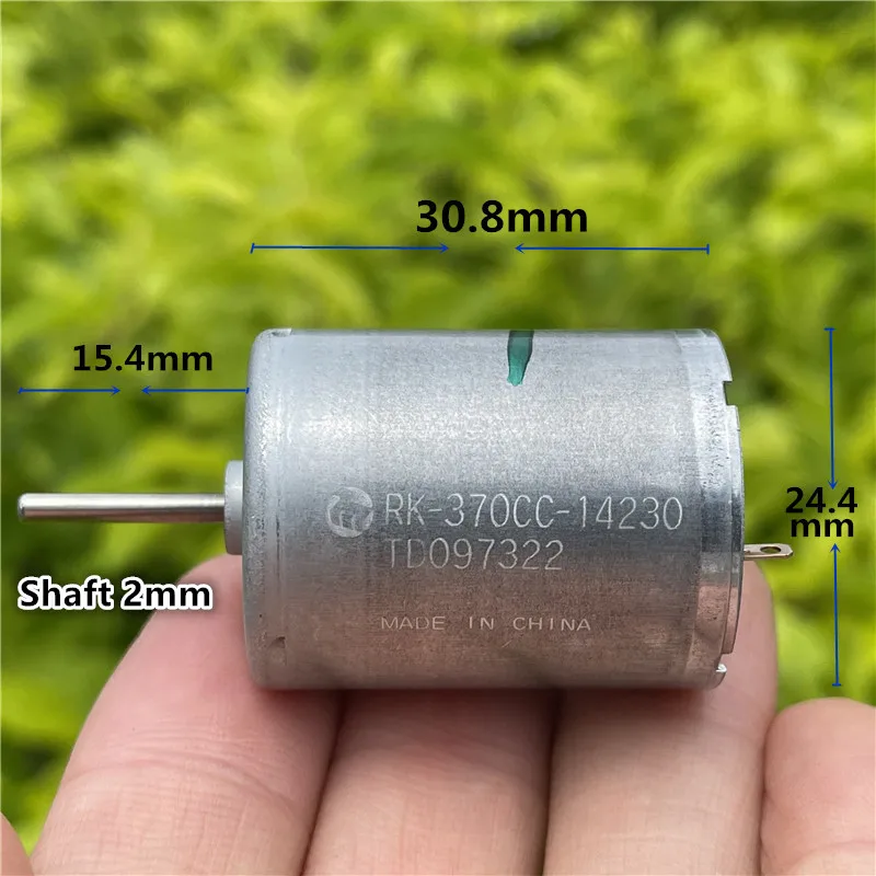 Совершенно новый двигатель постоянного тока Mabuchi 370 RK 370CC 14230 12 В 8500 об/мин 30 20000