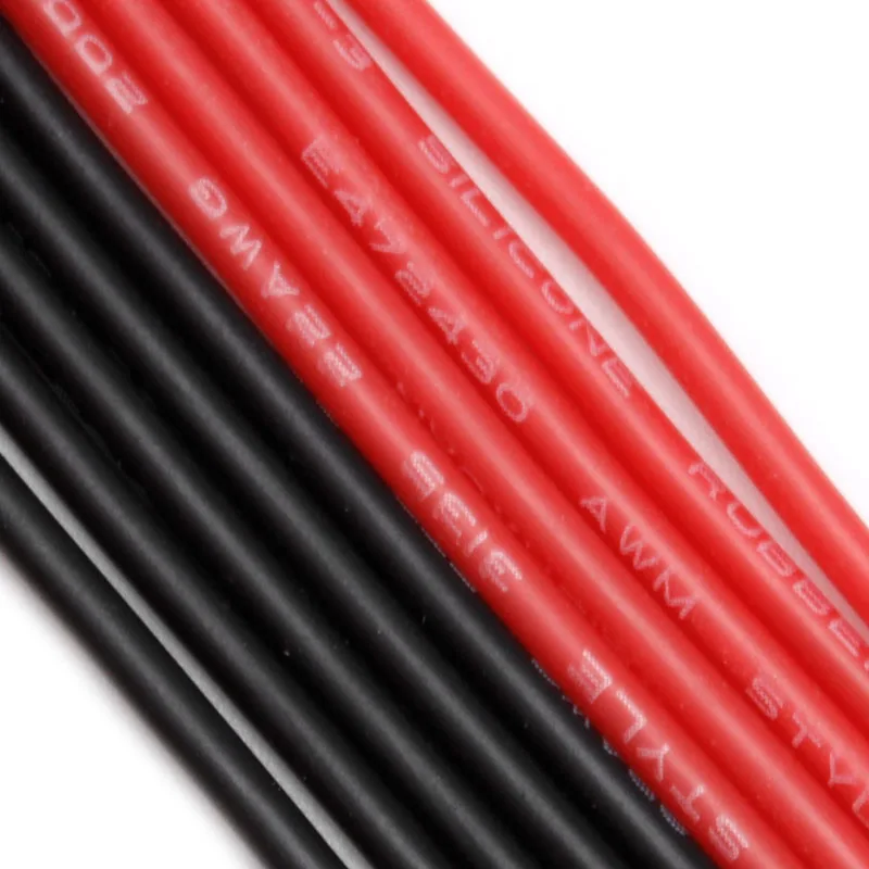 26AWG силиконовый провод Калибр гибкий многожильный V # медные кабели 5 м для RC