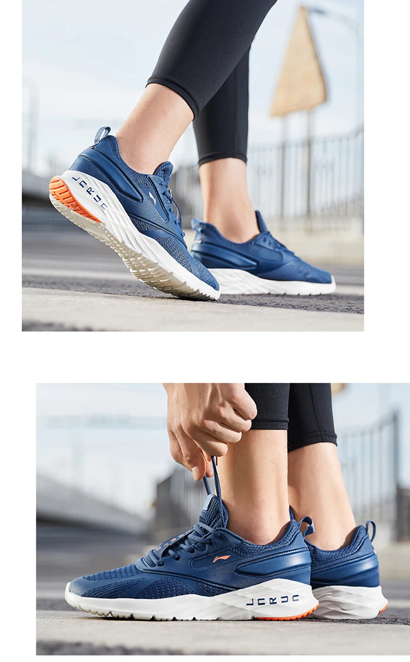 Li-Ning/мужские беговые кроссовки с подушкой для бега; дышащий светильник; Удобная подкладка; спортивная обувь для фитнеса; ARHP147 XYP945