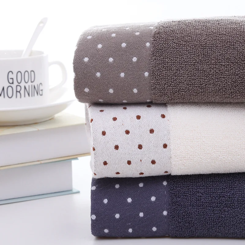 Полотенце для лица большая толстая ванна спа спортивное полотенце дома 100% хлопок