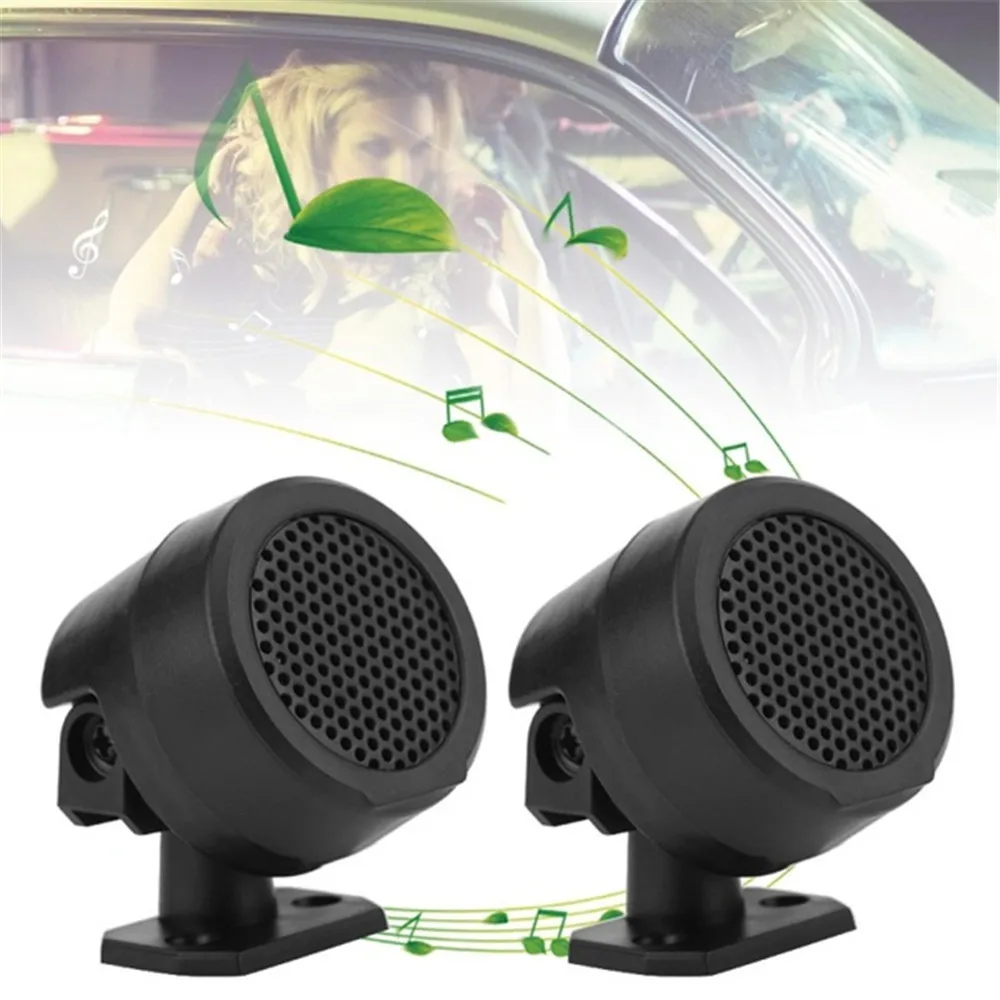 

2PCS 500W Subwoofer Pre-Wired Tweeter Speakers Car Audio System Vehicle Door Auto Audio Music Electronic Accessories Speaker