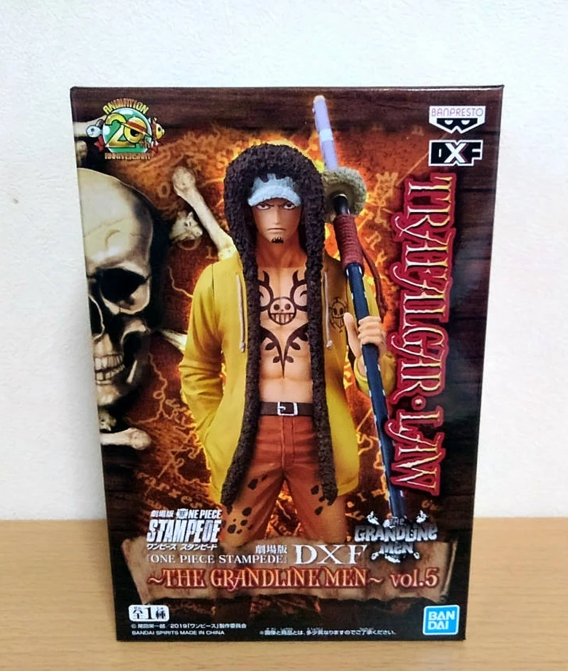 Экшн фигурки WSTXBD Banpresto с цельным стемпедом DXF THE GRANDLINE MEN Law игрушки куклы|Игровые и