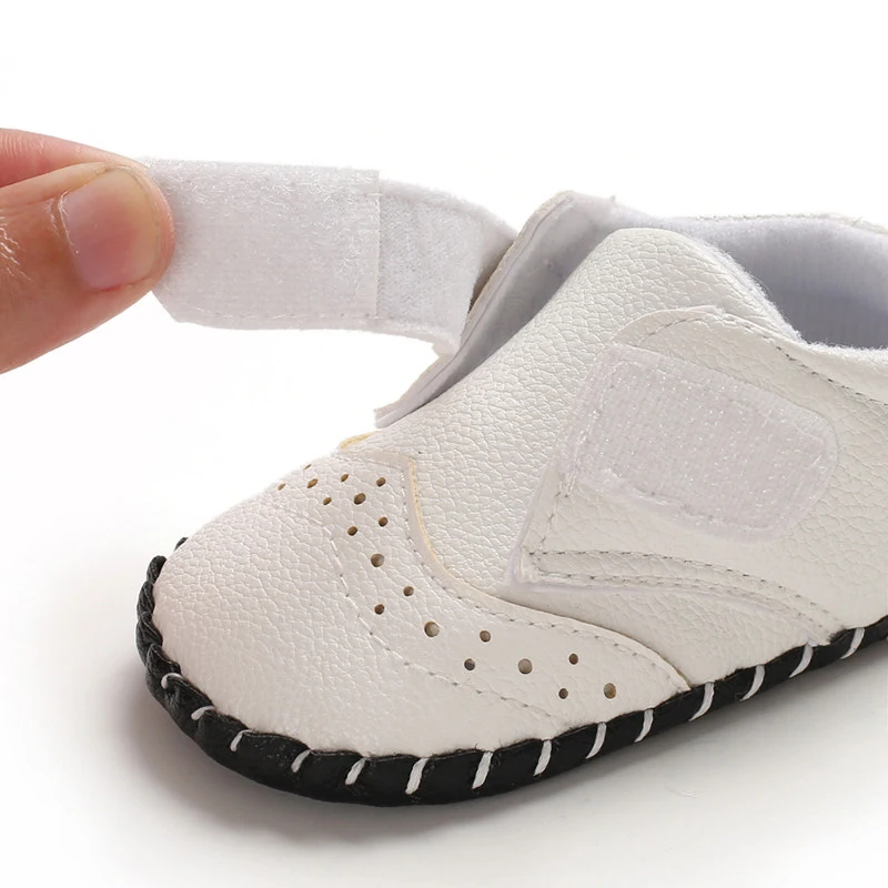 

New Baby shoes Leather infant footwears black shoes for New born leather baby boy shoes for 0 -18M Babies whoesaler