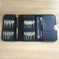 g30 25 in1 portable outdoor camping multifunction mini precision screwdriver wallet repair tool set edc tools free shipping