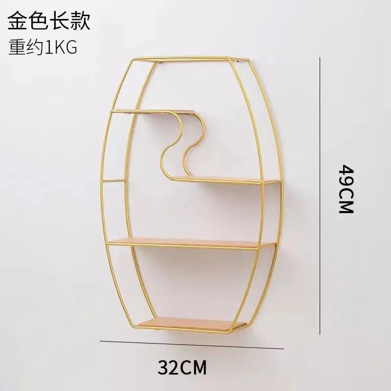 

Creative New Restaurant Wall Decoration Wall Hanging Wall Decorations Milk Tea Store Home Decoration Cosmetics Storage Shelves