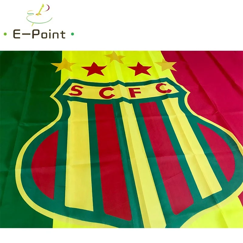Большой размер бразильский Sampaio Correa Futebol Clube 120*150 см рождественские украшения для