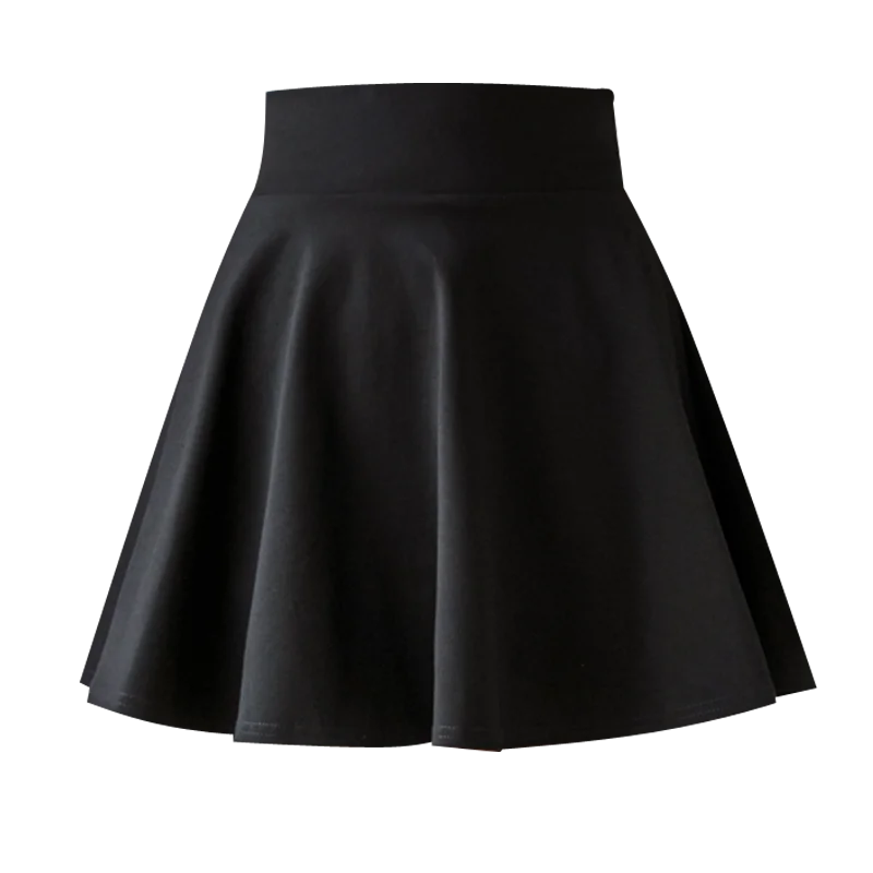 

Suitable for hip thigh thick black skirts female bitter fleabane bitter fleabane of spring, summer, pleated skirt of tall waist,