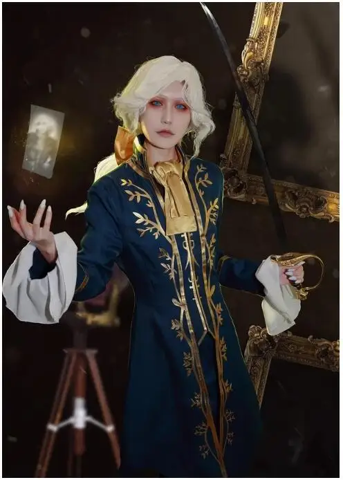 

[Stock] Game Identity V Joseph Cameraman Cosplay Costume Original Skin Uniform Suit Halloween Costume For Men New 2019