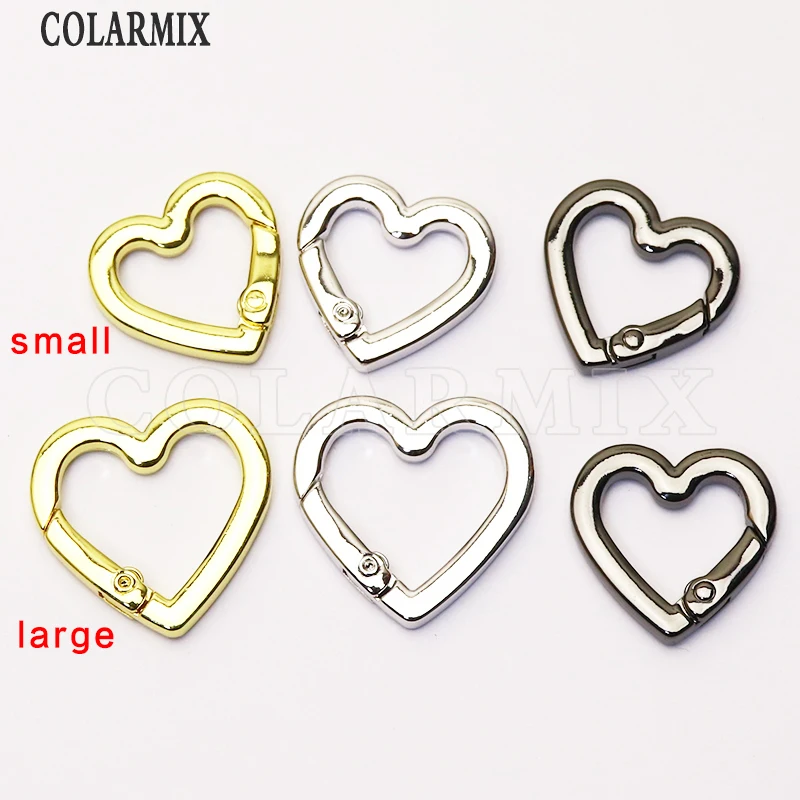

8 Pcs Heart shape pendants Metal colors pendants for women jewelry Pendant fashion jewelry pendant for women 51212