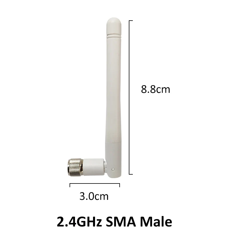 Антенна wi-fi 2 4 ГГц для IOT антенна 3 дБи разъем SMA типа папа беспроводных роутеров