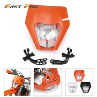 motorcycle headlight headlamp head light lamp for ktm exc excf sxf sx xc xcw xcf xcfw 125 150 250 350 450 530 enduro dirt bike
