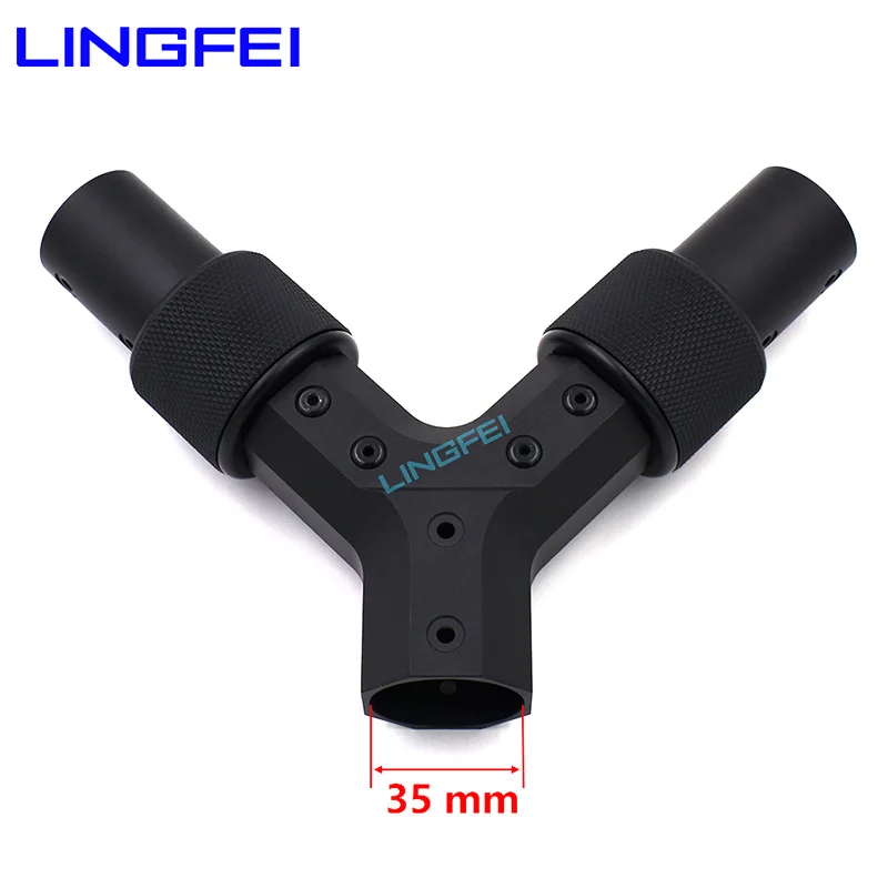 LINFGEI 35mm to 30mm tube Y-arm folding large payload Plant Protection uav 468 axis multi-rotor aircraft parts | Игрушки и хобби