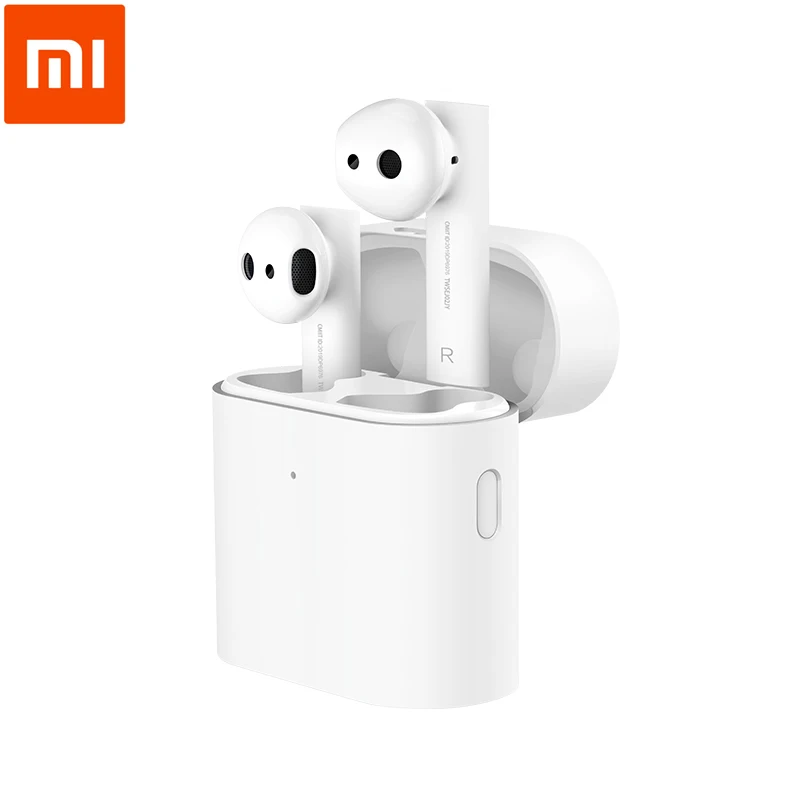 Новый xiao Mi Air 2 Наушники-вкладыши TWS с беспроводного Bluetooth (голубой зуб) наушника