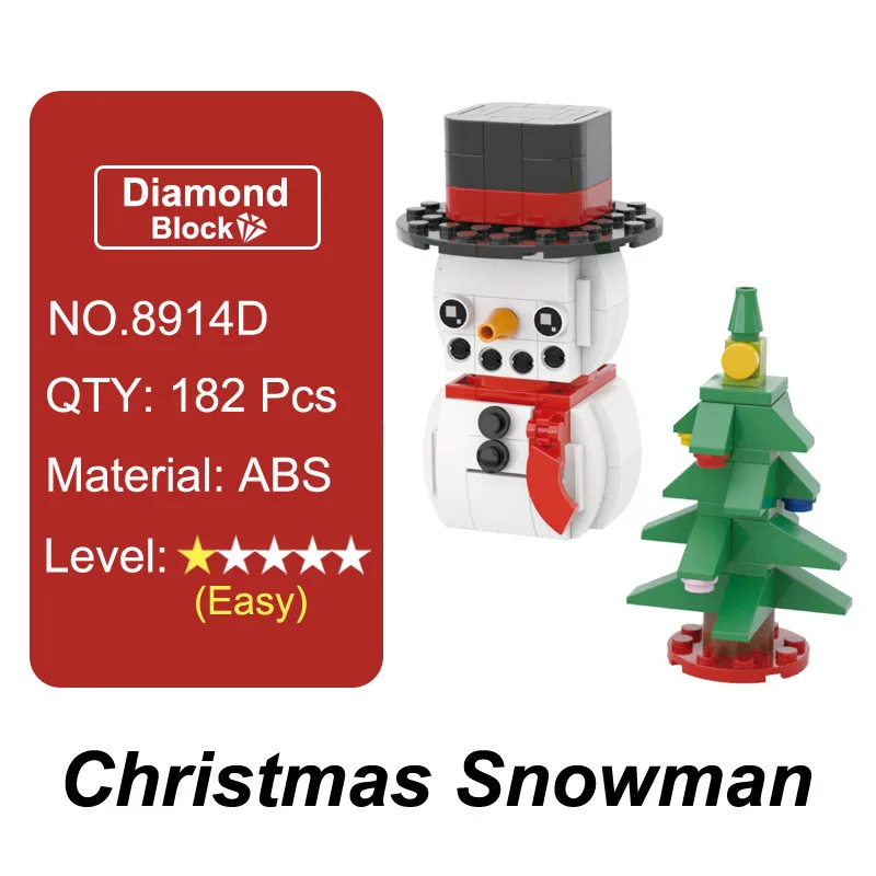 Рождественские игрушки Санта Клаус лось снеговик дерево подарок Рождественское