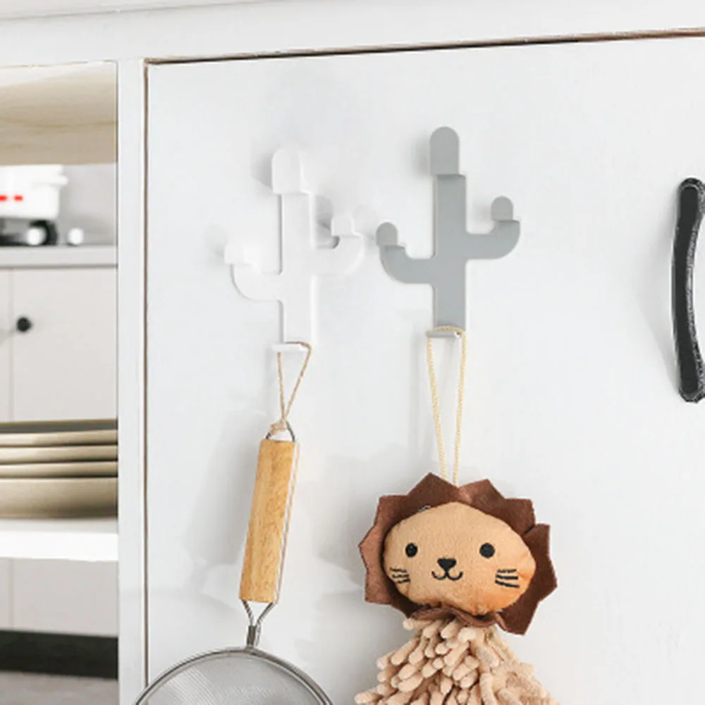 Крючок для зонта в форме кактуса настенный многофункциональный держатель