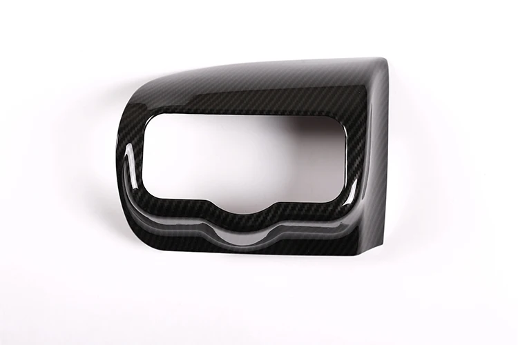 Carbon Fiber Для Mercedes Benz A Class A180 W177 LHD Дуб отделка под дерево ABS Автомобильная рама переключателя фар отделка Аксессуары - Название цвета: Carbon Fiber