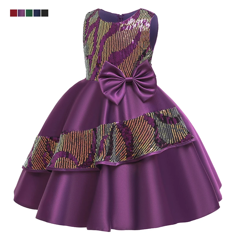 Детское платье с принтом на свадьбу или вечеринку Возраст 3-10 лет | Детская одежда