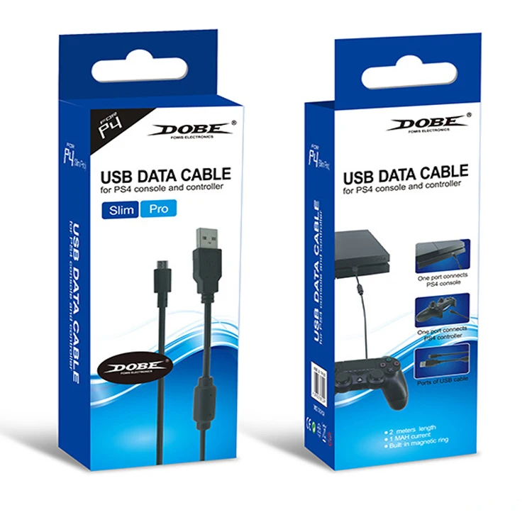Кабель для зарядки и синхронизации контроллера PS4 2 шт. кабель Micro USB геймпада DualShock