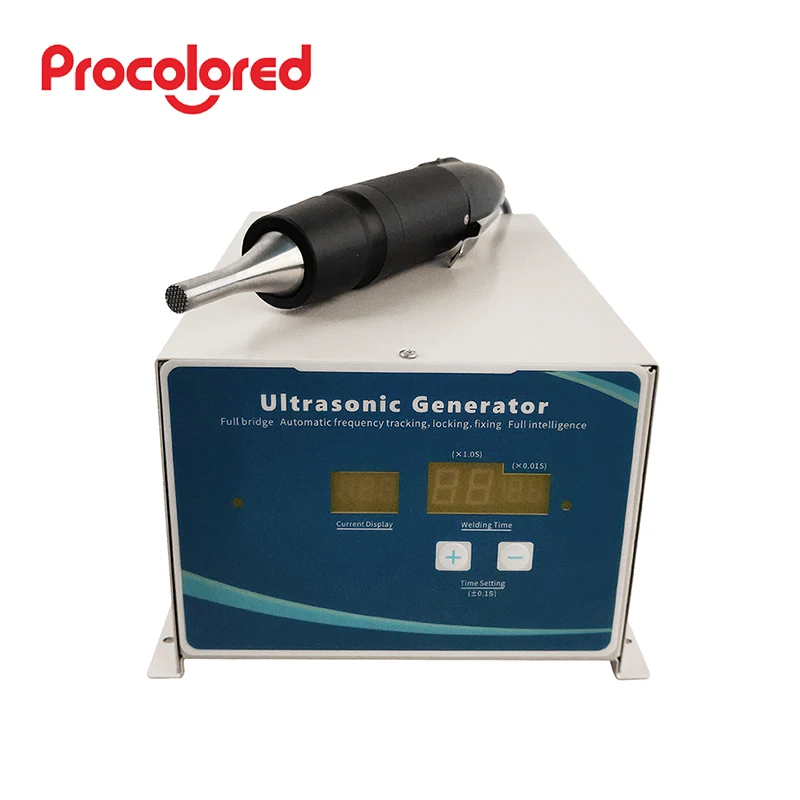 

Procolored small portable ultrasound handle welding machine nonwoven face mask making welder 800W 28khz 100-230V