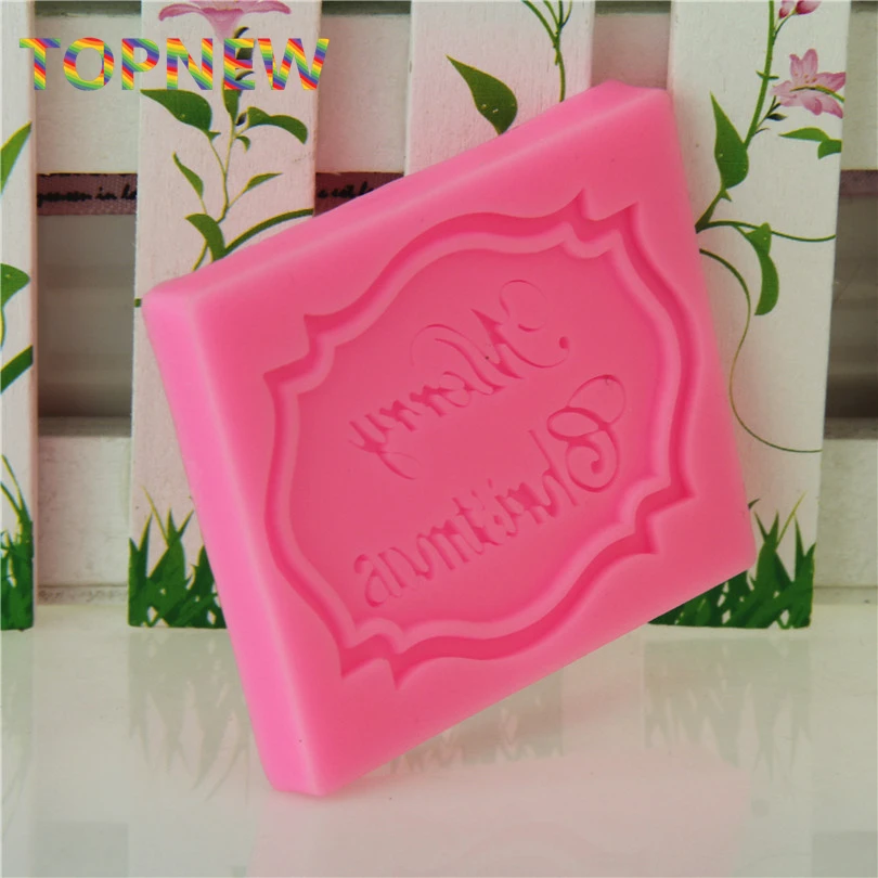 Силиконовые формы для рождественских рам помадки шоколада кекса инструменты