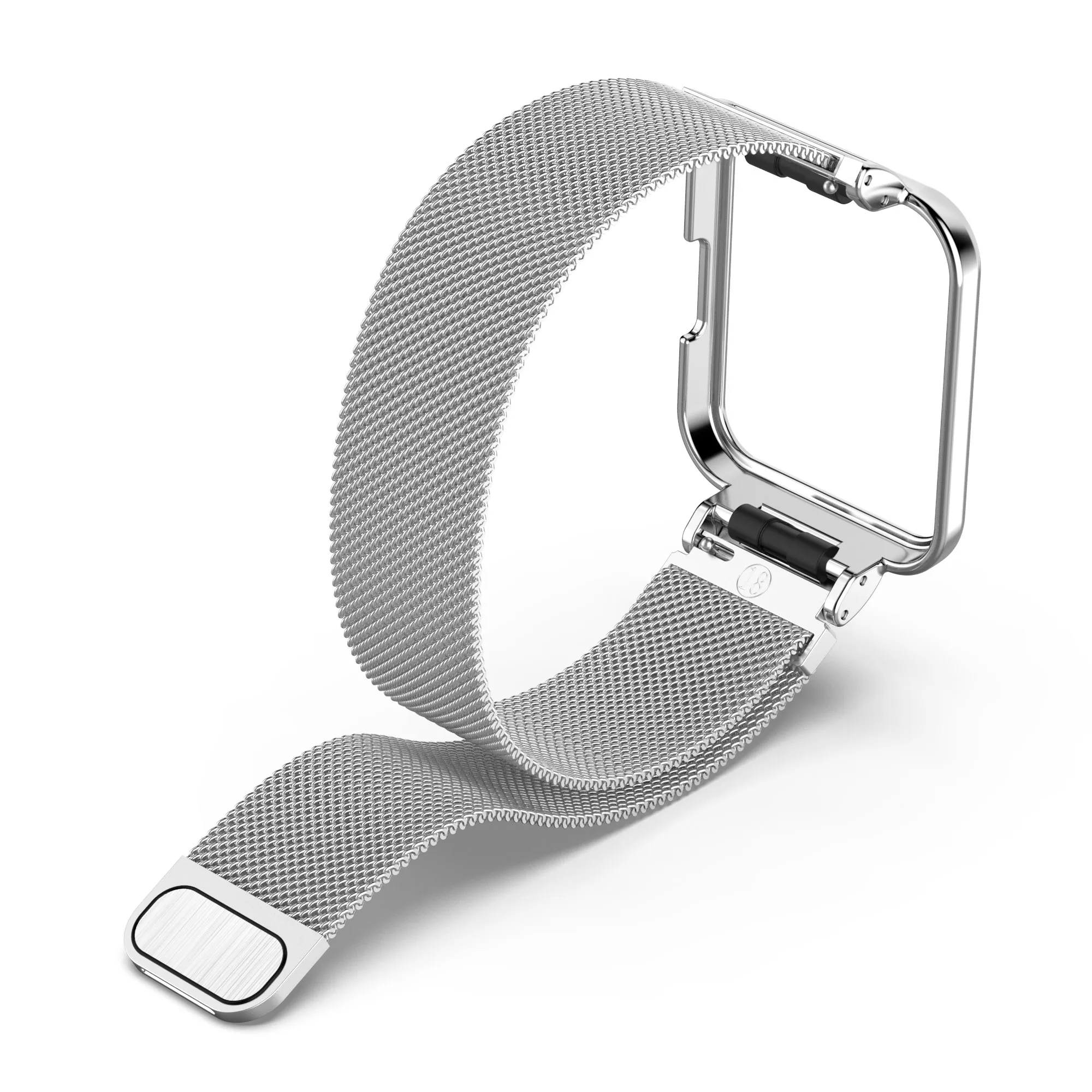 Ремешок из нержавеющей стали для Xiaomi Mi Watch Lite браслет с магнитной петлей