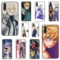 weisz steiner edens zero anime phone case for huawei p y nova mate 20 30 10 40 pro lite smart cover fundas coque