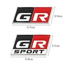 Автомобильная наклейка GR Sport Logo для Toyota HV YARiS RZ RC RS C-HR Corolla Prius Harrier Camry Tacoma Venza rav4 Lexus ES CT IS RC