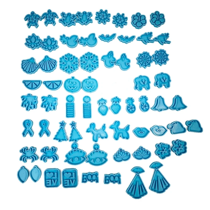 

1 Комплект сережек, зеркальная силиконовая форма «сделай сам»