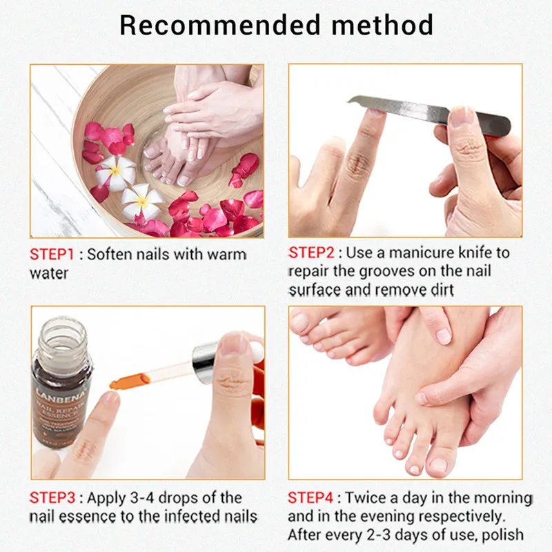 

LANBENA Cuticle Oil Nourishing Nail Fungus Treatment Onychomycosis Remendy Nail Repair Serum Oil Nourishing Brighten Hand Foot