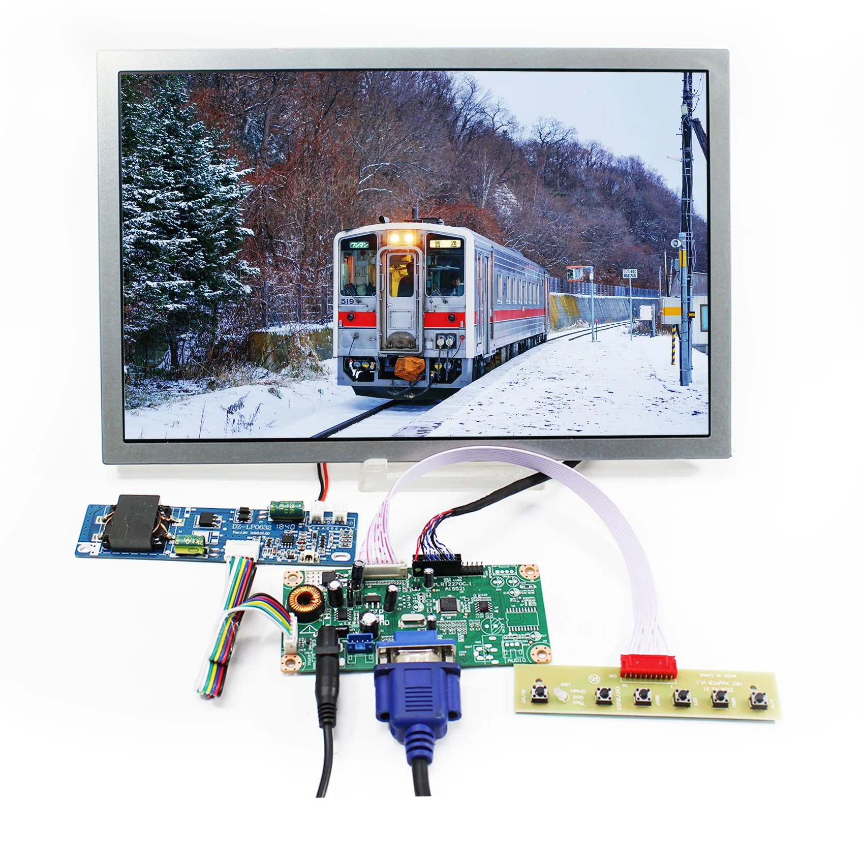 

LCD Screen 12.1" AA121TD0 1280X800 High Brightness LCD Display Monitor with VGA LCD Controller Board