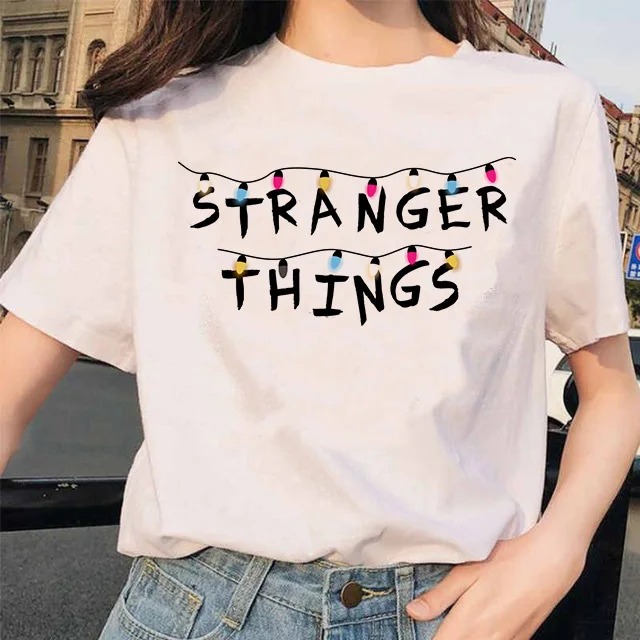 

Unisex Upside Down Tshirt Stranger Things Season 3 T Shirt Women Eleven Graphic Grunge T-shirt Funny Tee Shirts Female