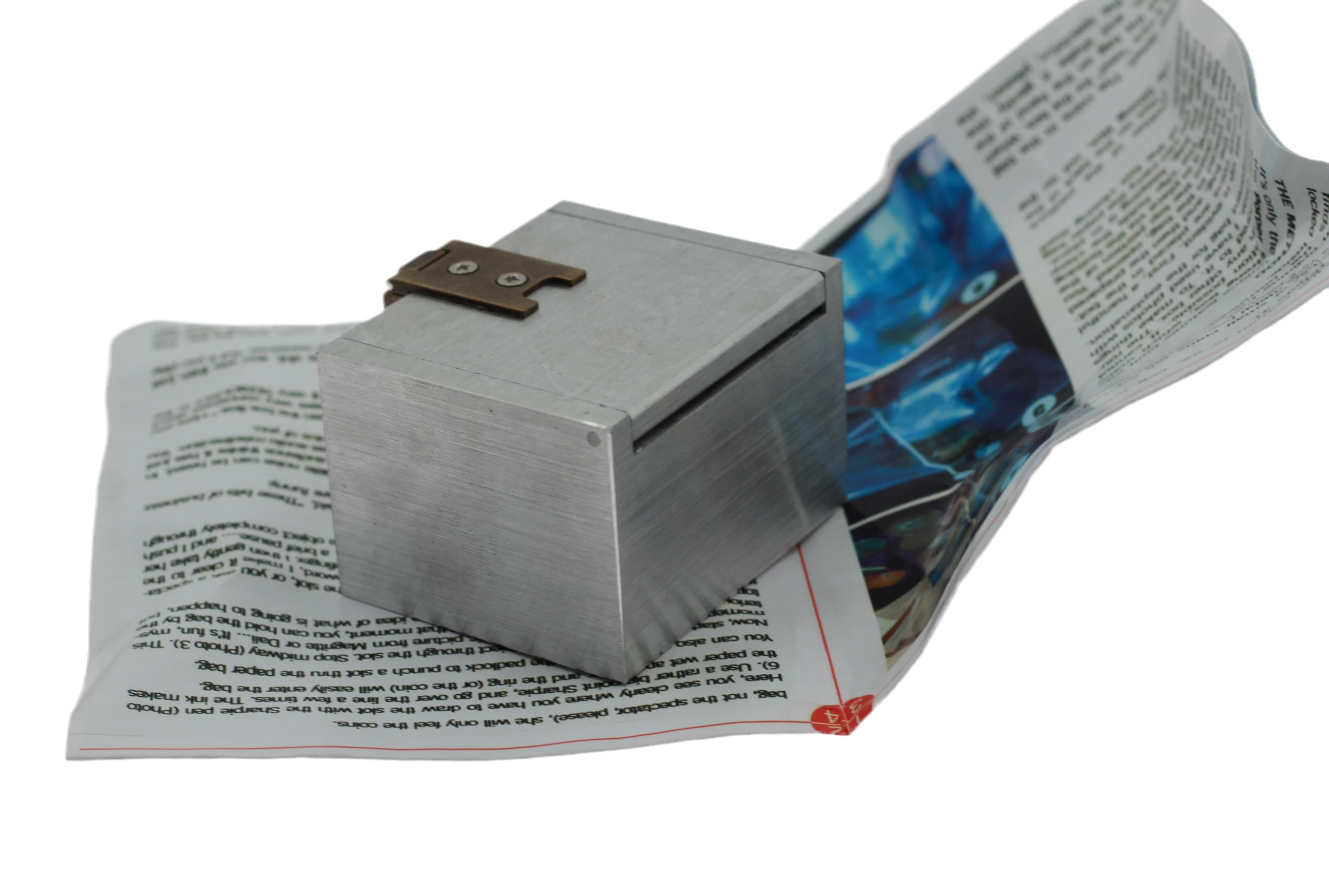 The Strong Box Joe-фокусы реквизит сцена gimmicks крупный план Магическая комедия игрушки