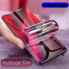 Гидрогелевая пленка для Xiaomi Redmi Note 10 9 8 Pro 9S 7 S T, защита экрана на 8T Ultra 9A 9C 8A 7A 10X K20 Max 128G, не стеклянный чехол
